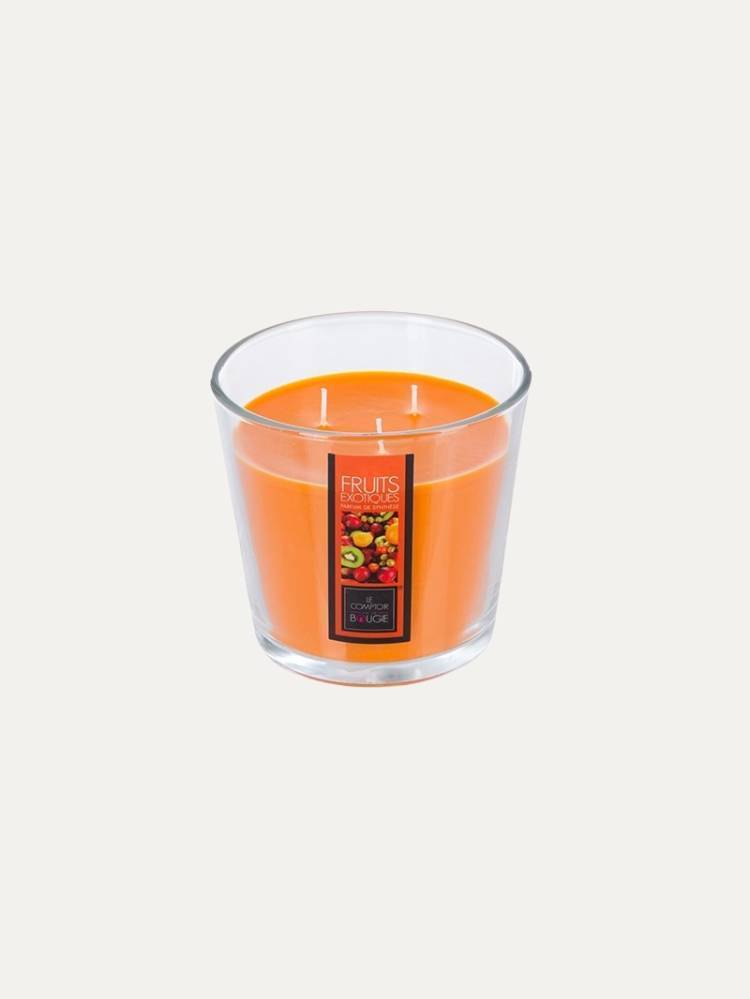 Vela E/Vaso Fruta Exótica
