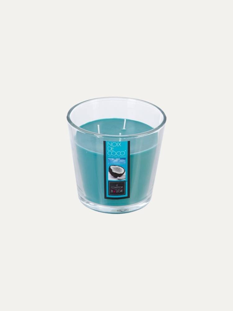 Vela E/Vaso Coco