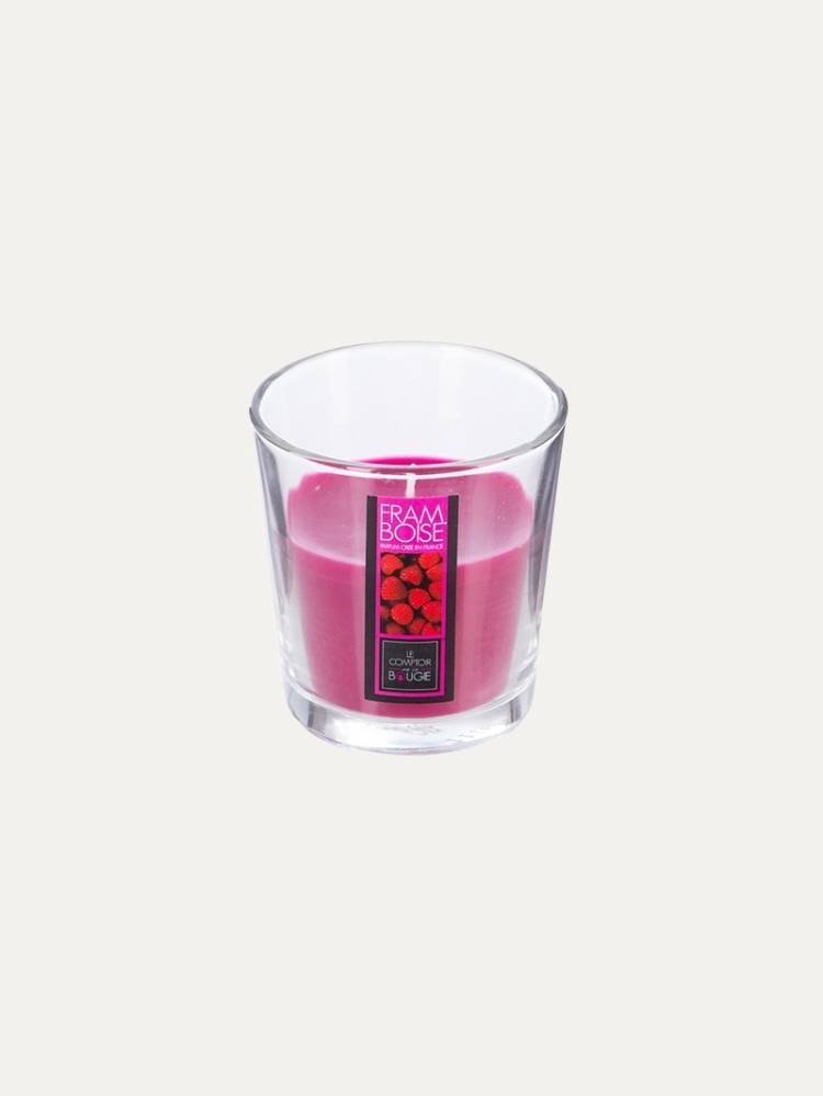 Vela E/Vaso Frambuesa