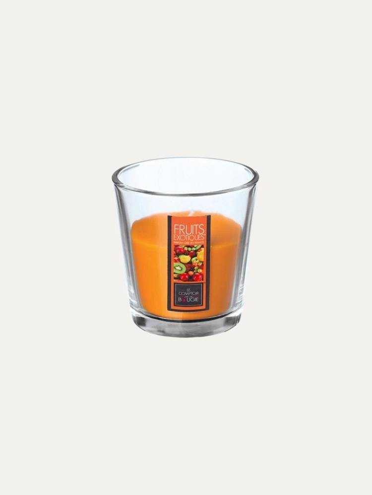 Vela E/Vaso Fruta Exótica