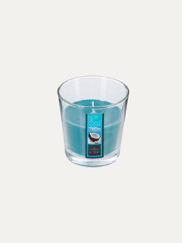 Vela E/Vaso Coco