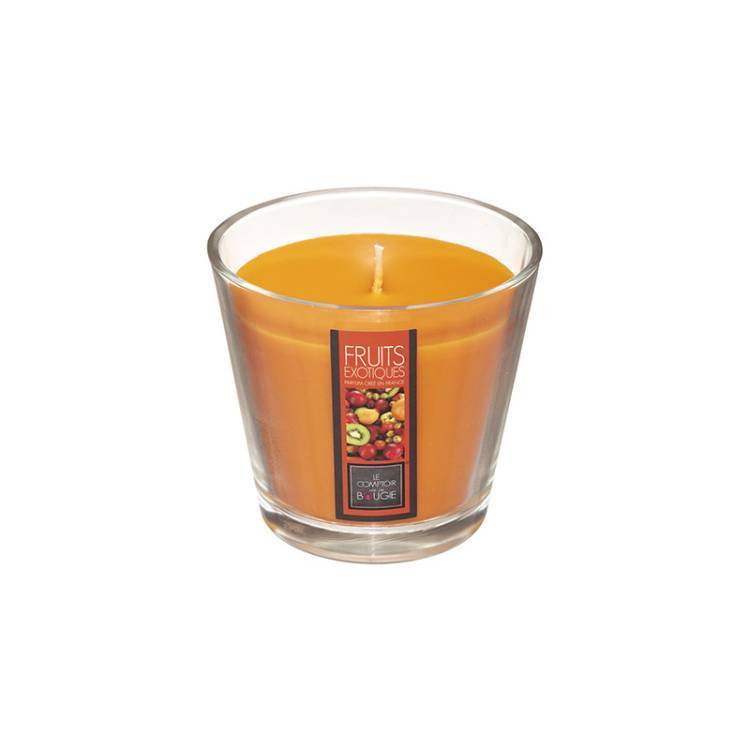 Vela E/Vaso Fruta Exótica