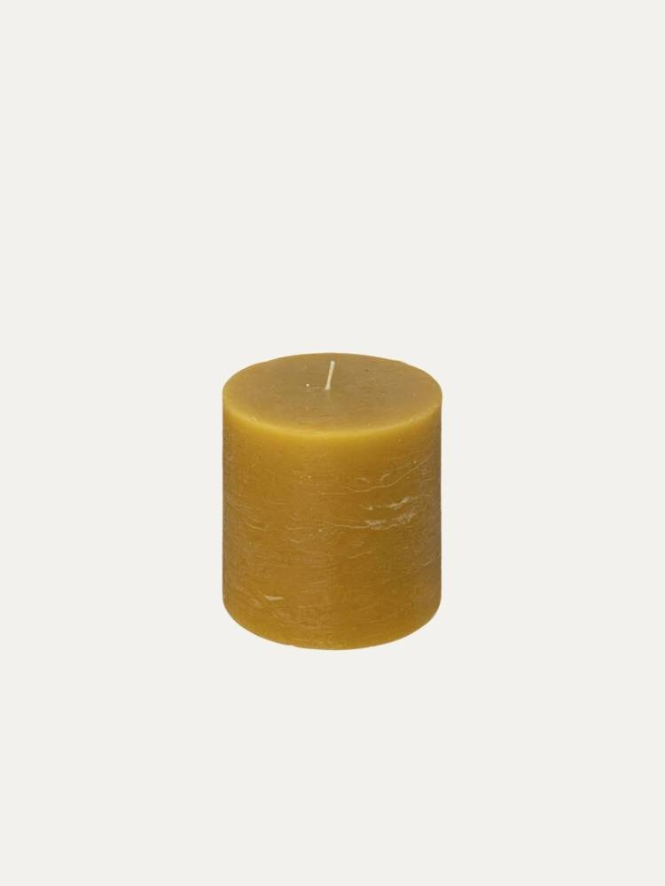 Vela Rustic Amarilla