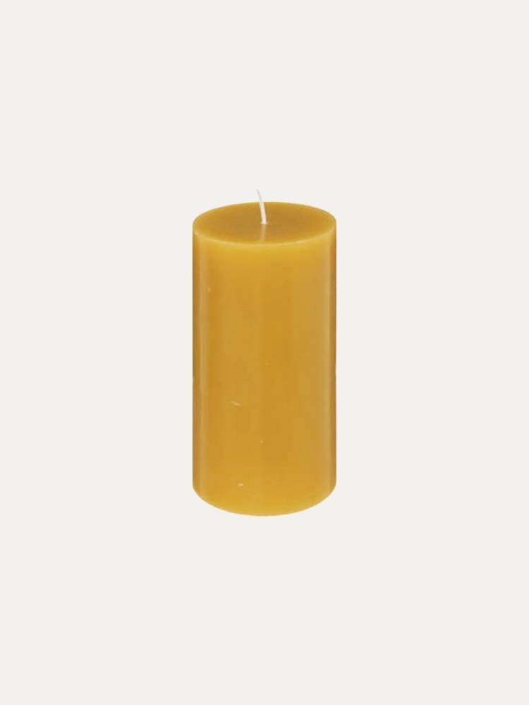 Vela Rustic Amarilla