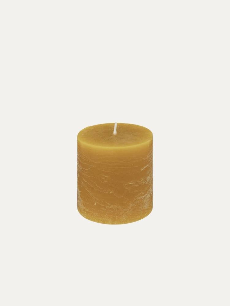Vela Rustic Amarilla
