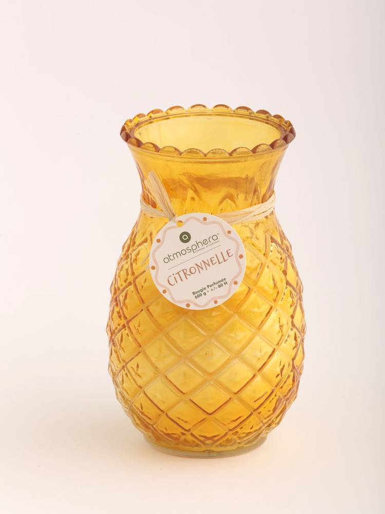 Vela Citronela Piña vista 2