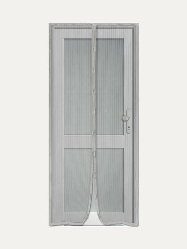 Mosquitera Puerta Gris
