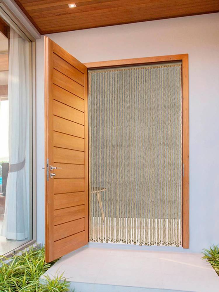 Cortina Puerta Cuerdas