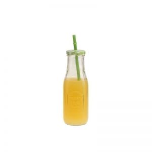 Rocasa Botella C/Pajita Relieve