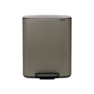 Rocasa Cubo Bo Touch Bin Platino