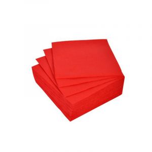 Rocasa Juego Servilletas Roja