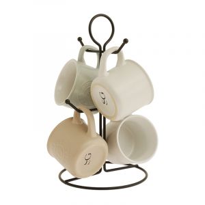Rocasa Juego Taza Leo C/Soporte