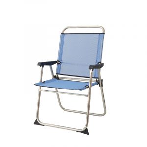 Silla Playa Plegable Azul