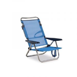 Silla Tumbona Azul