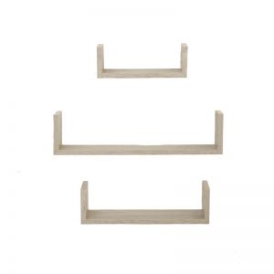 Juego Estantes Fixy Gris