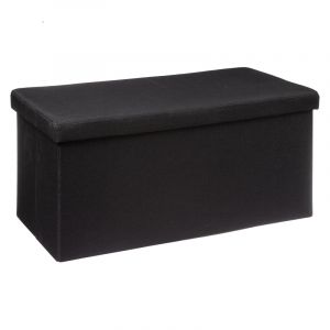 Rocasa Baúl Otomana Negro