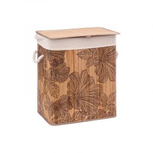Rocasa Cesta Ropa Black Flora