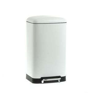 Cubo Pedal Ariane Blanco