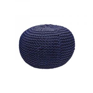 Rocasa Puff Tricot Azul
