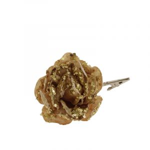 Rocasa Rosa Clip Dorado