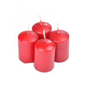 Rocasa Juego Velas F Rojos