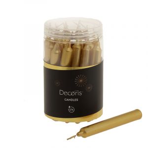 Rocasa Juego Velas Dorado