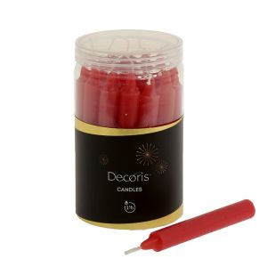 Rocasa Juego Velas Rojo